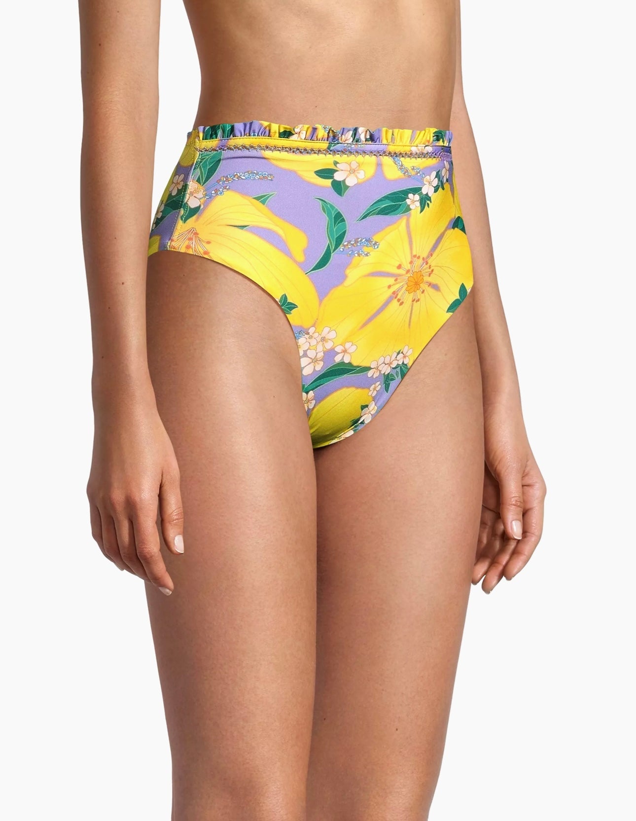 Farm Rio Floral Underwire Bikini Top & High Wasted Bottom