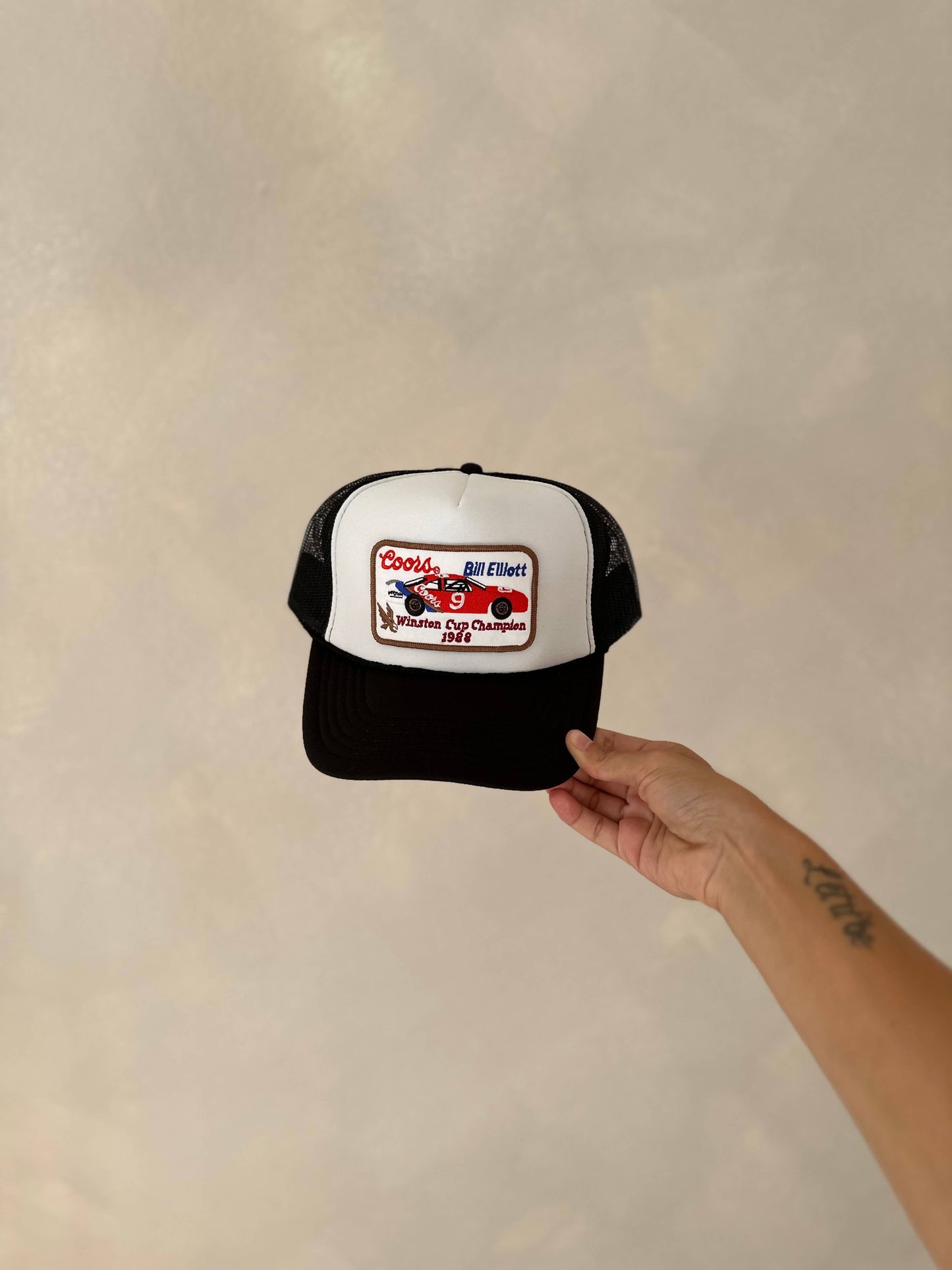 Electric Label Vintage Racing Trucker