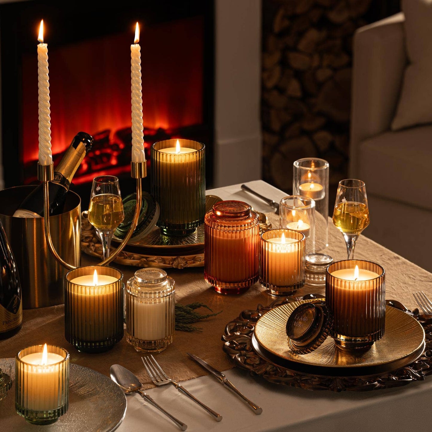 La Jolie Muse - Amélie - Eucalyptus & Alpine Sage 7oz Candle