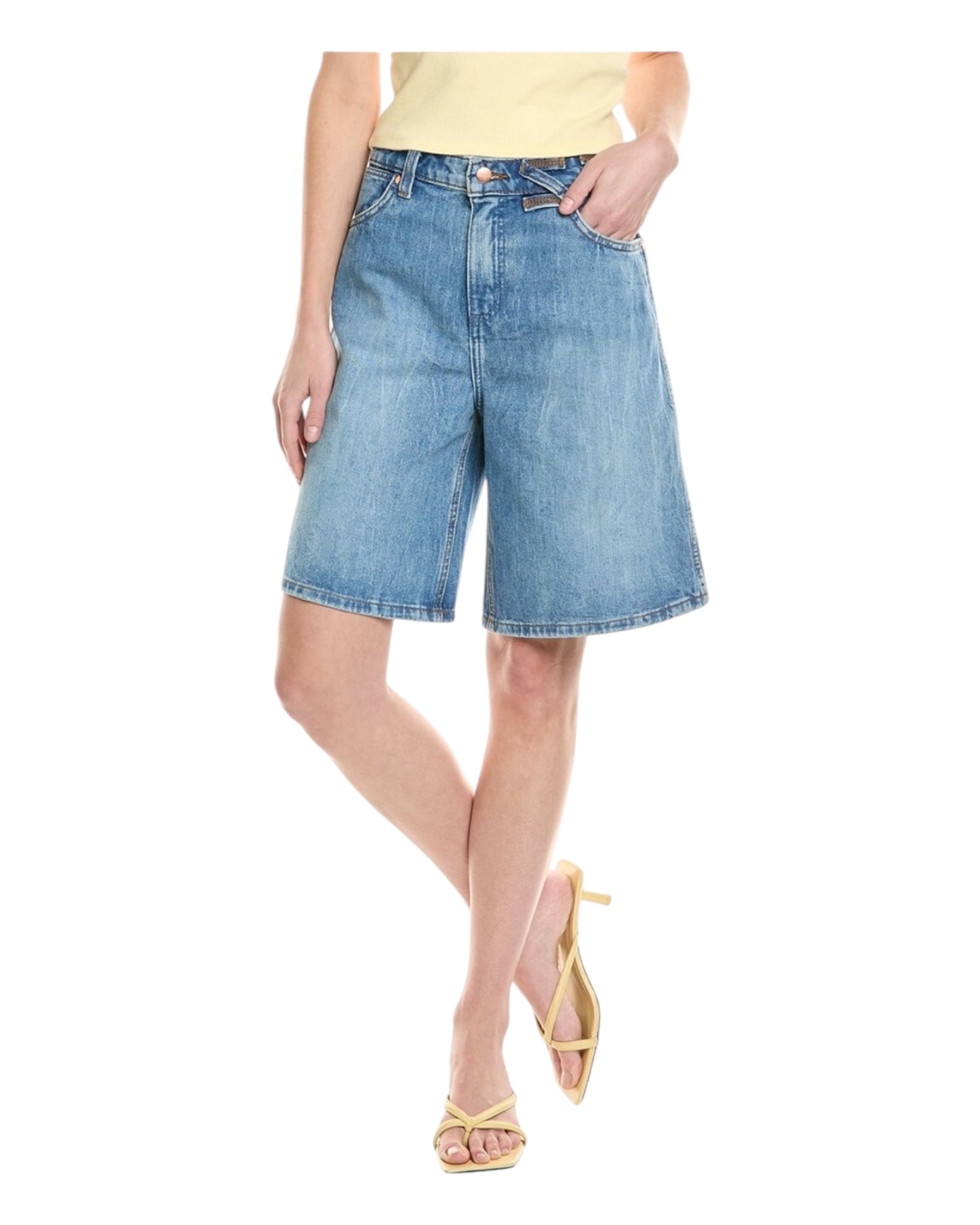 STAUD x Wrangler The Bermuda Short