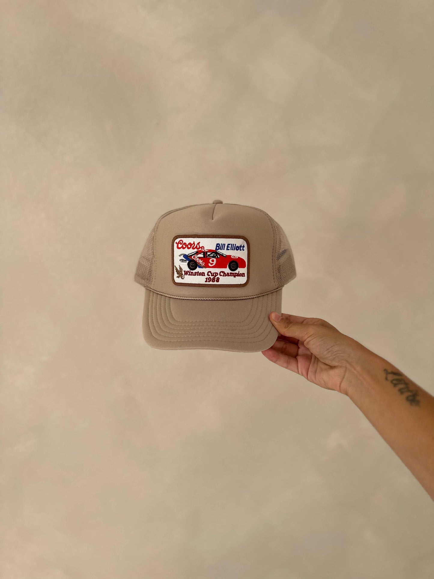 Electric Label Vintage Racing Trucker