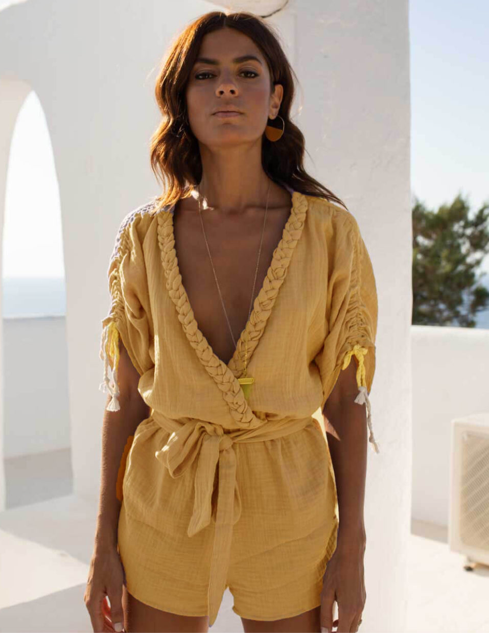 Linen Romper