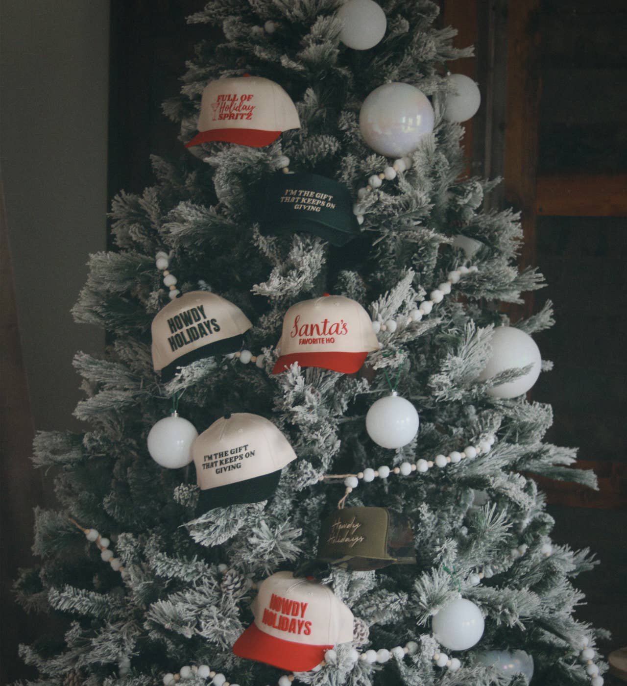 Electric Label Santa’s Favorite Ho Christmas Hat