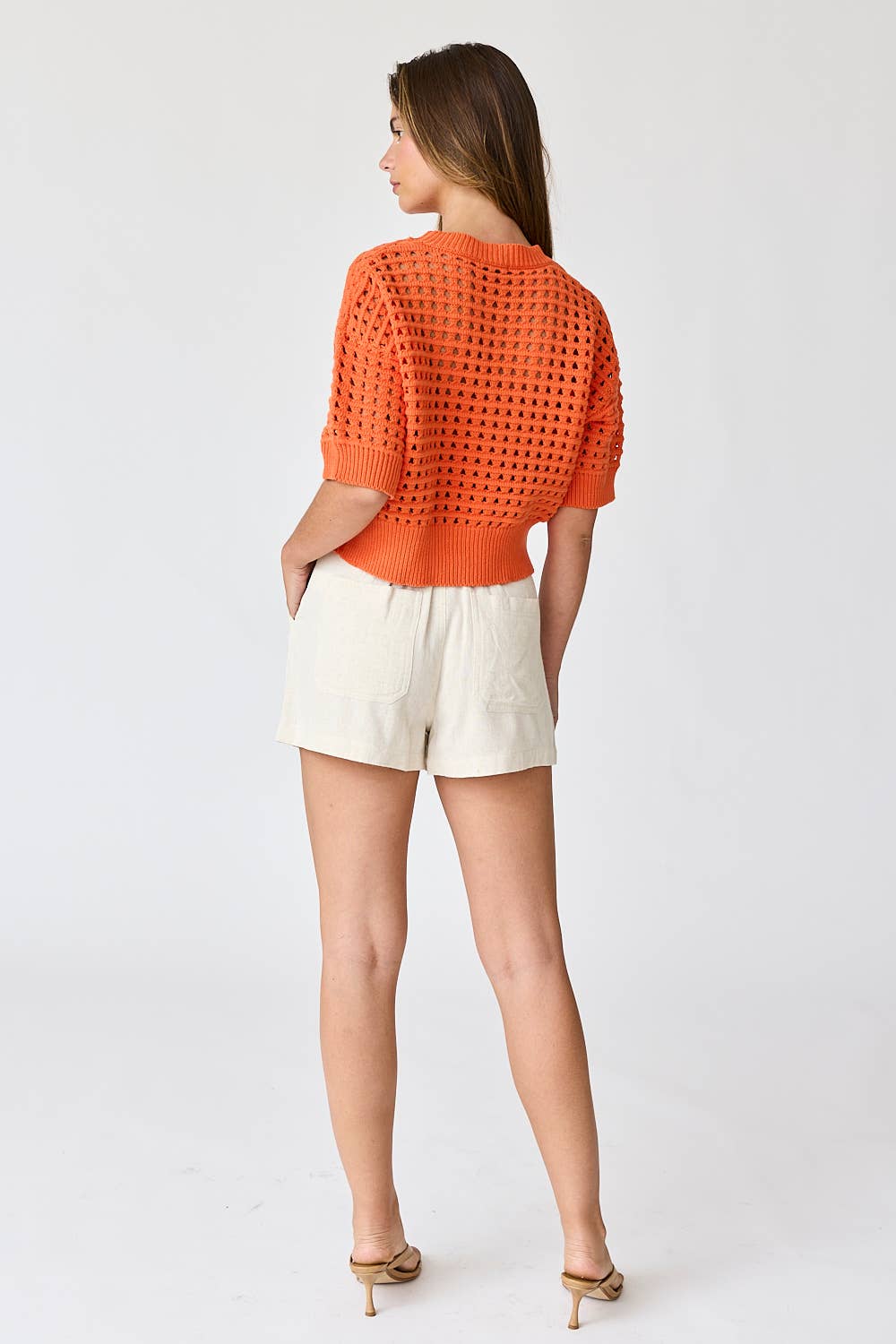 Alina Cropped Crochet Top