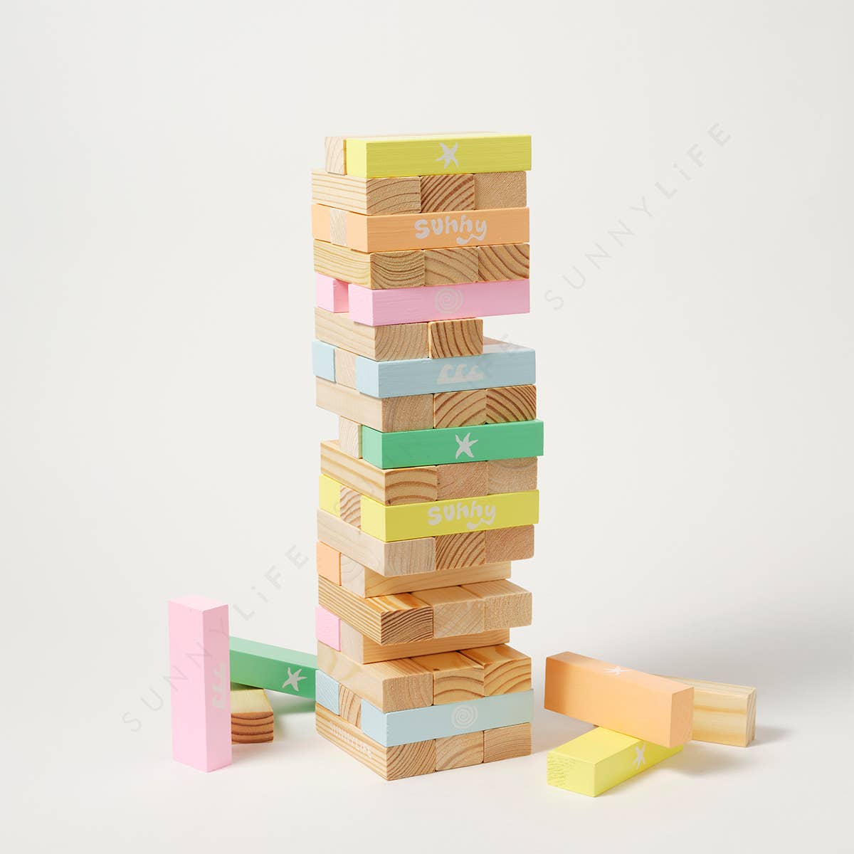 Sunnylife - Pool Side Giant Jumbling Tower Pastel Gelato