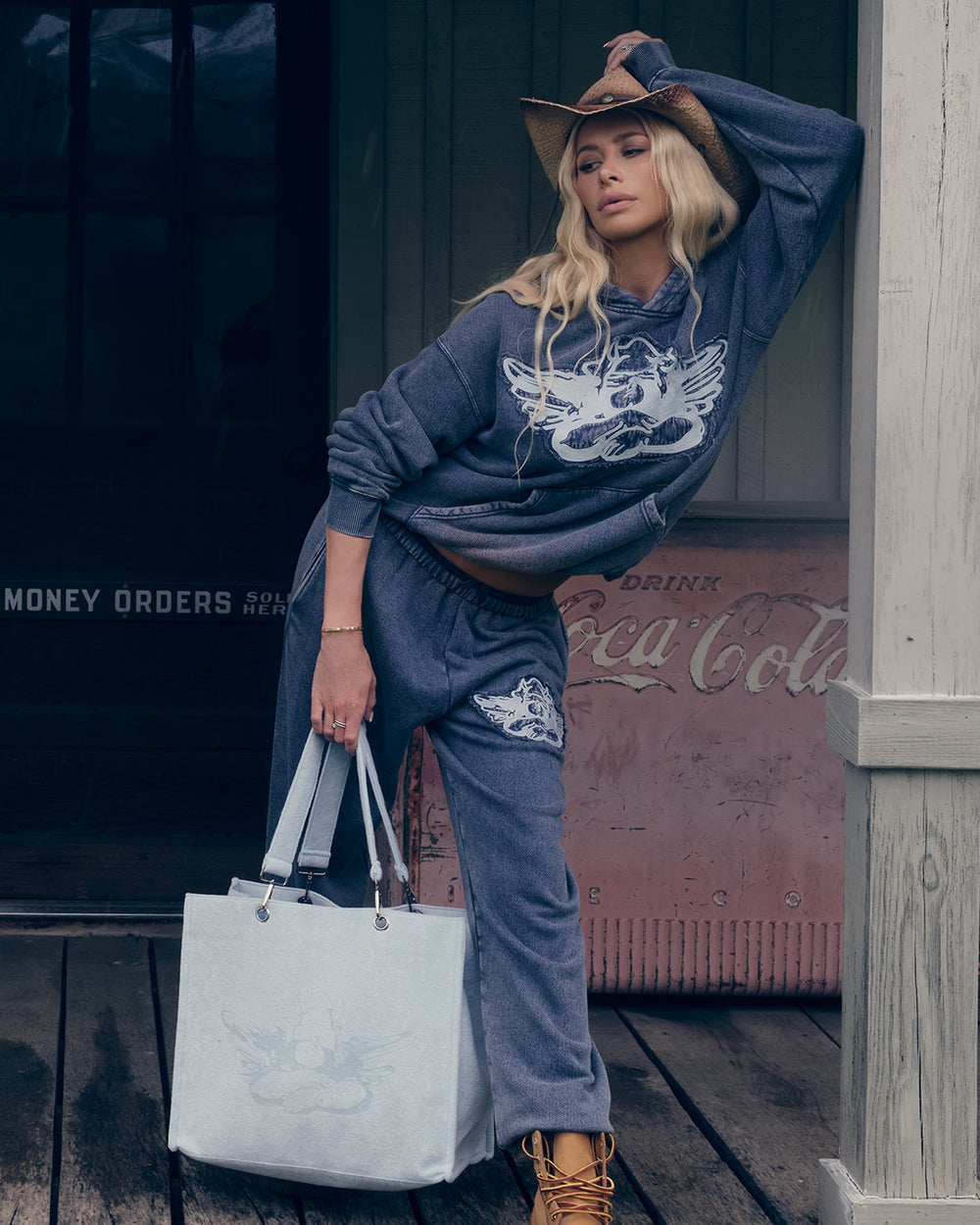 Blue Skies Terry Tote - Boys Lie