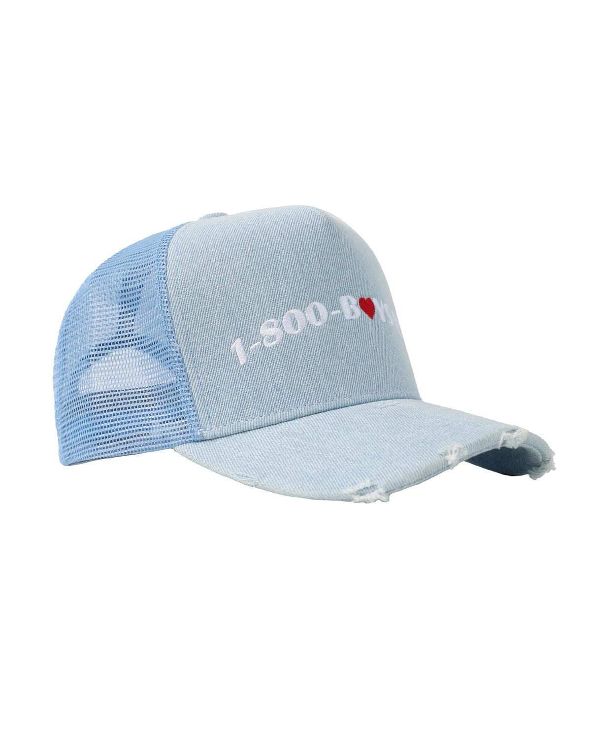 Denim 1-800 Heart Trucker Hat - Boys Lie