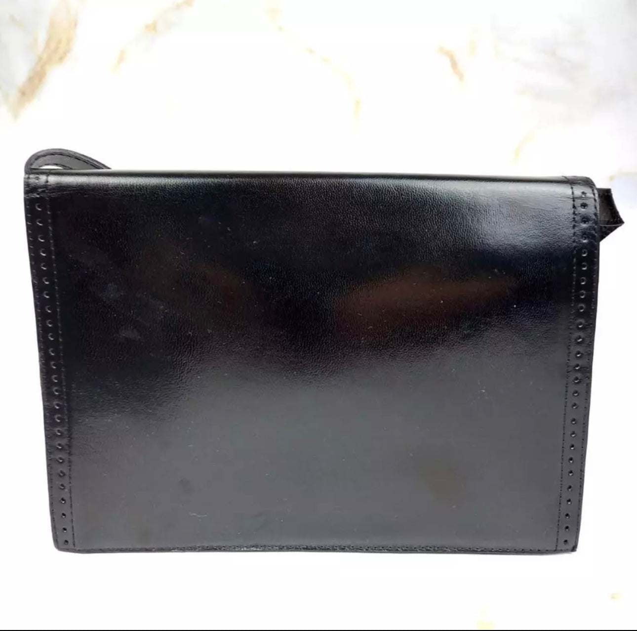 Yves Saint Laurent YSL Black Leather Shoulder Bag