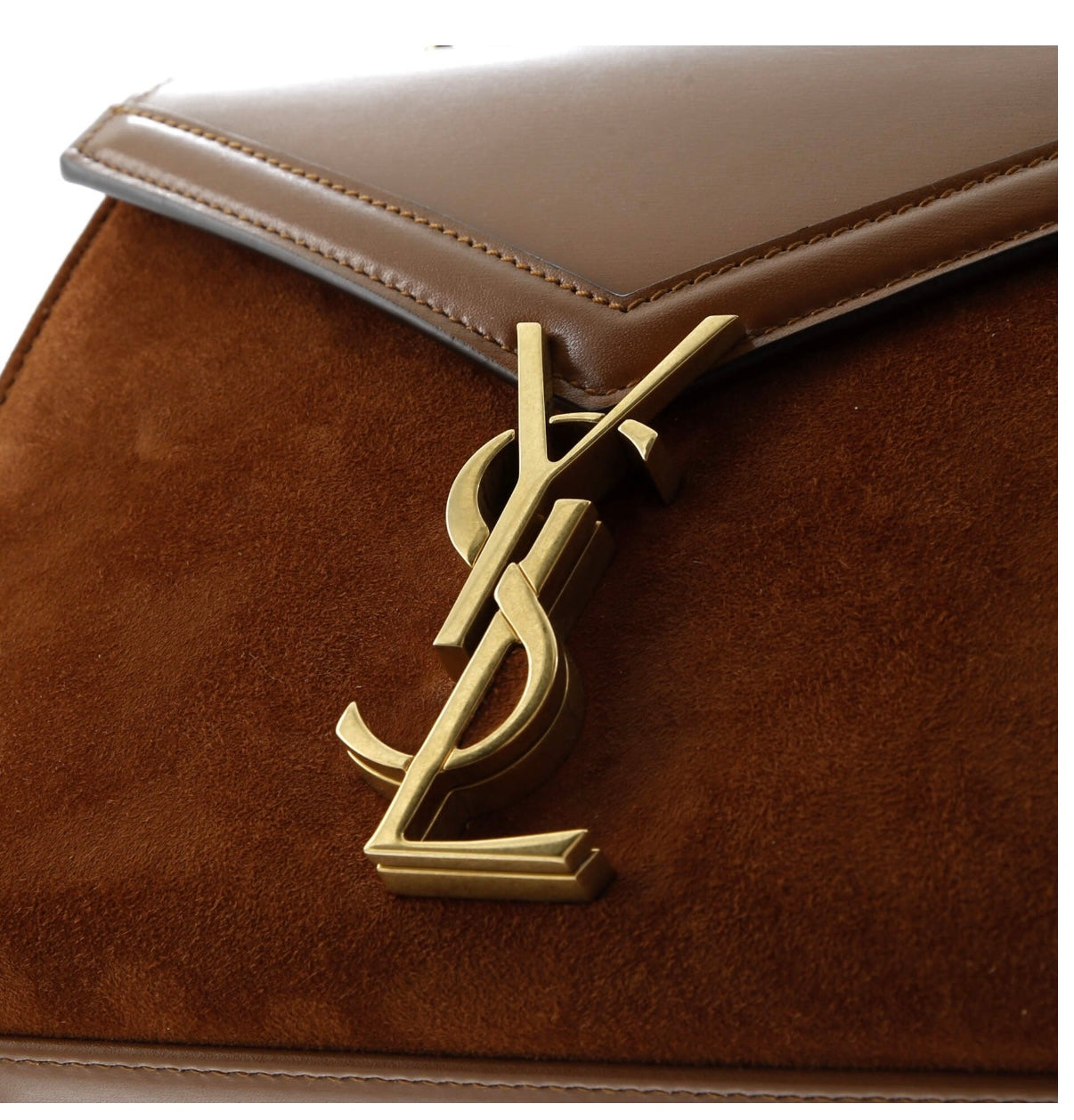 Saint Laurent Cassandra Mini YSL Top-Handle Crossbody Bag