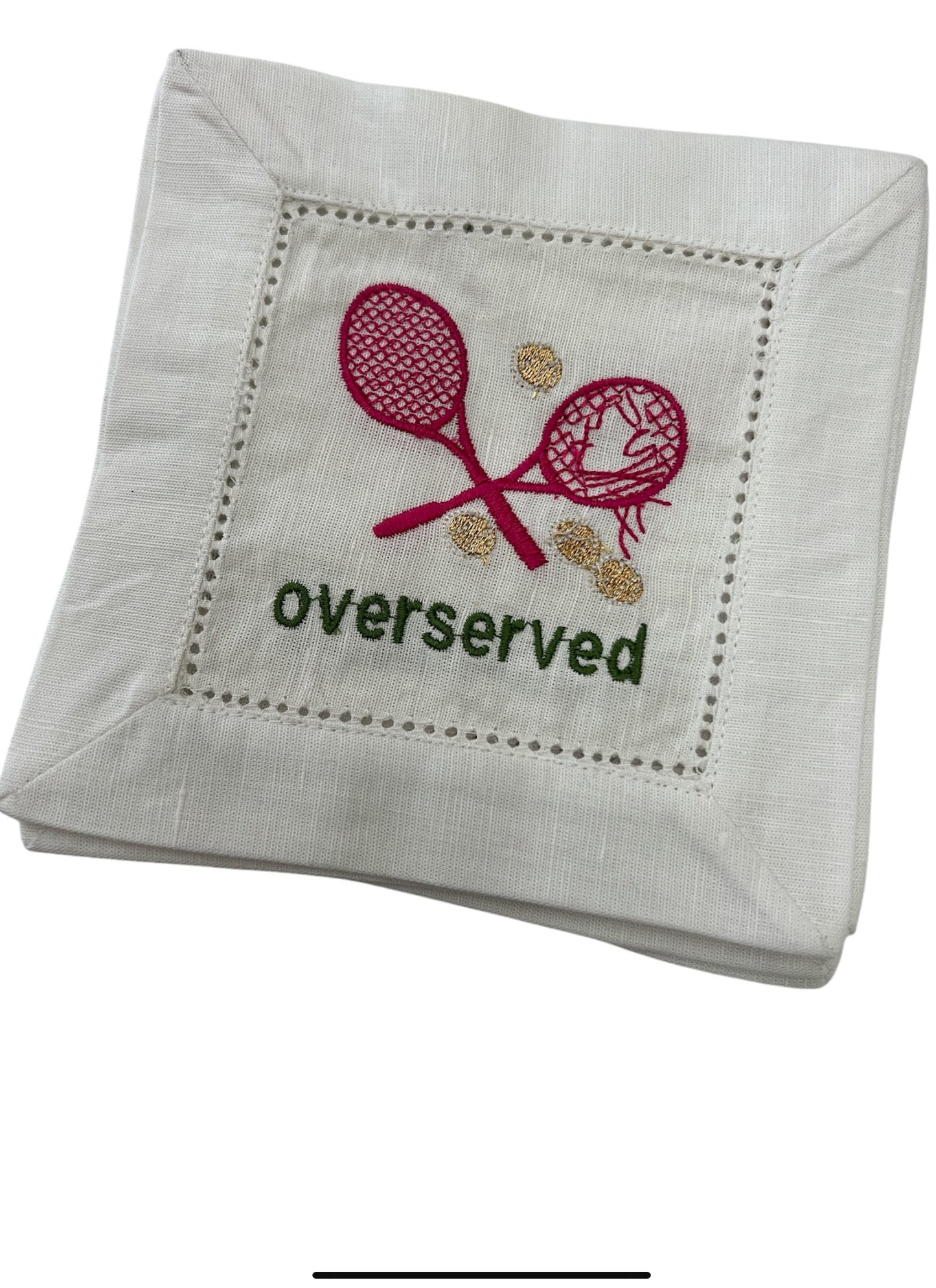 Overserved napkins