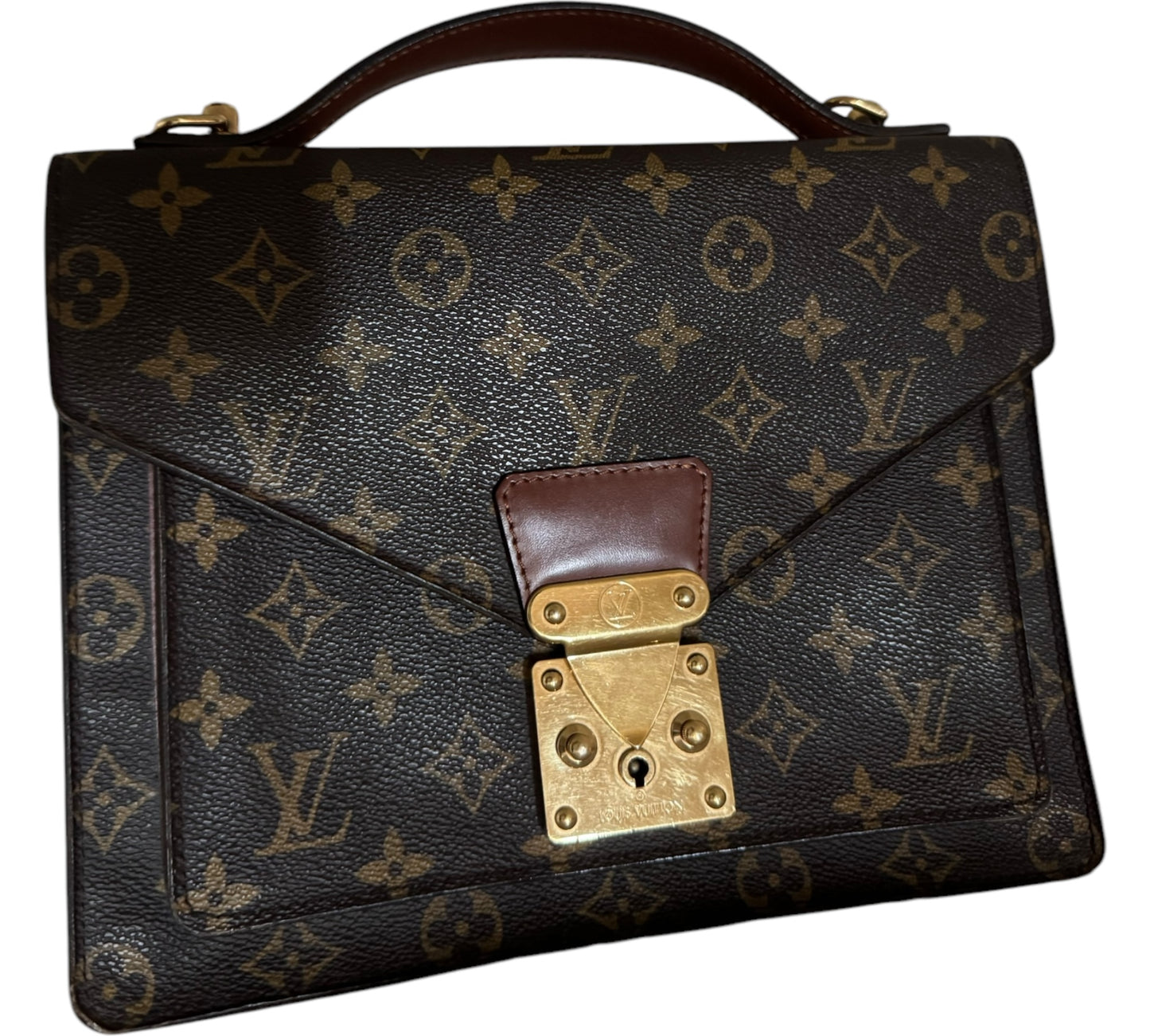 Louis Vuitton
Monceau Leather Handbag