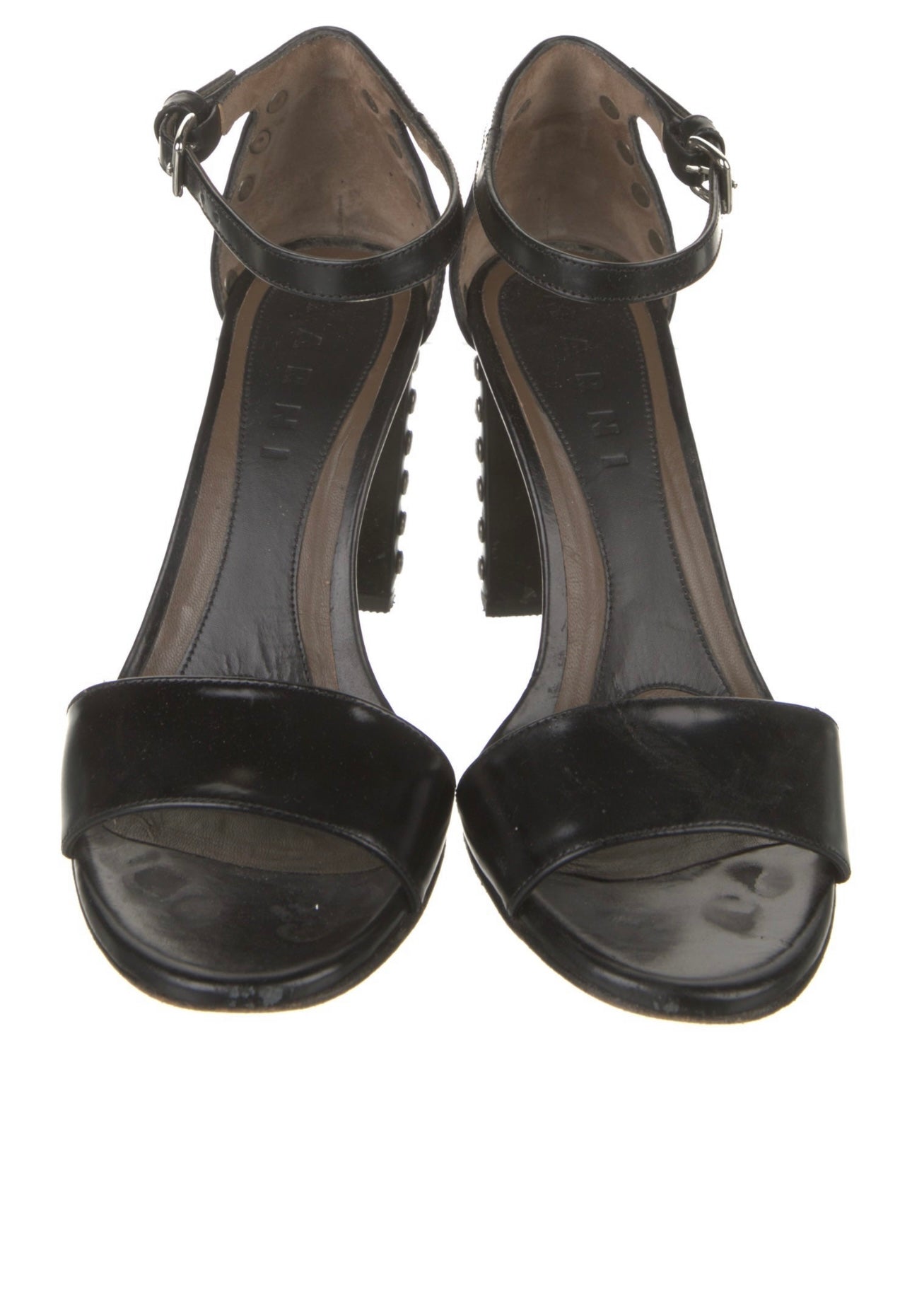Marni
Leather Studded Accents Sandals