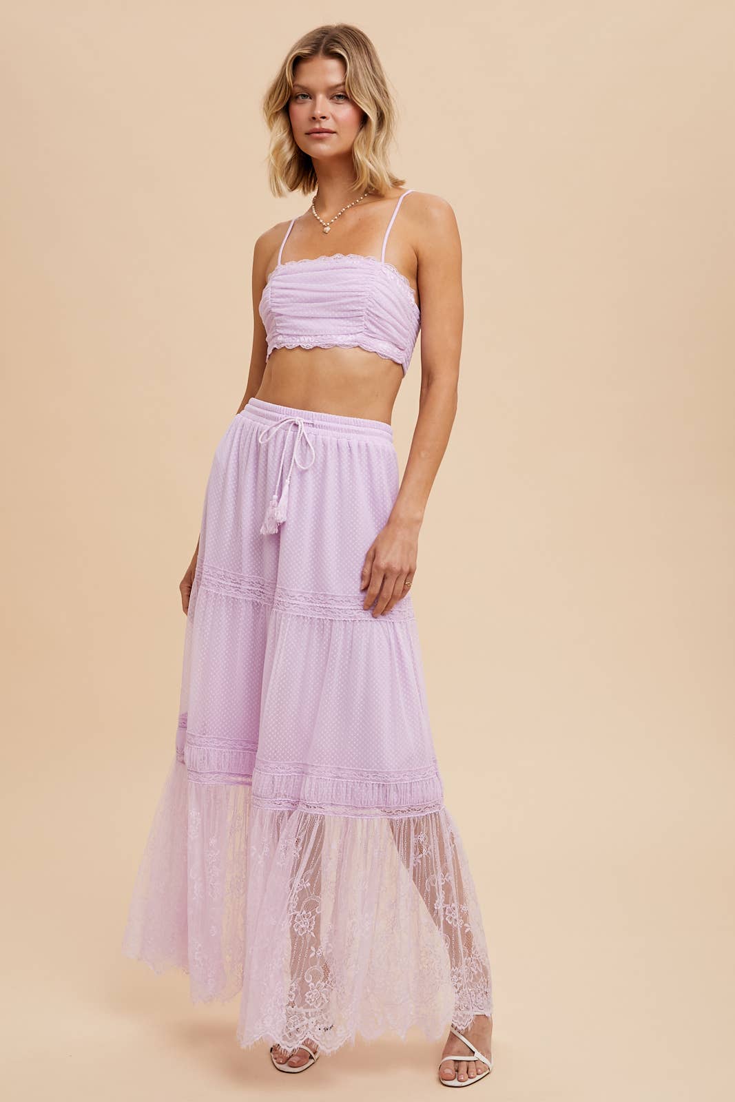 In Loom - SKIRT AND CROP TUBE SET