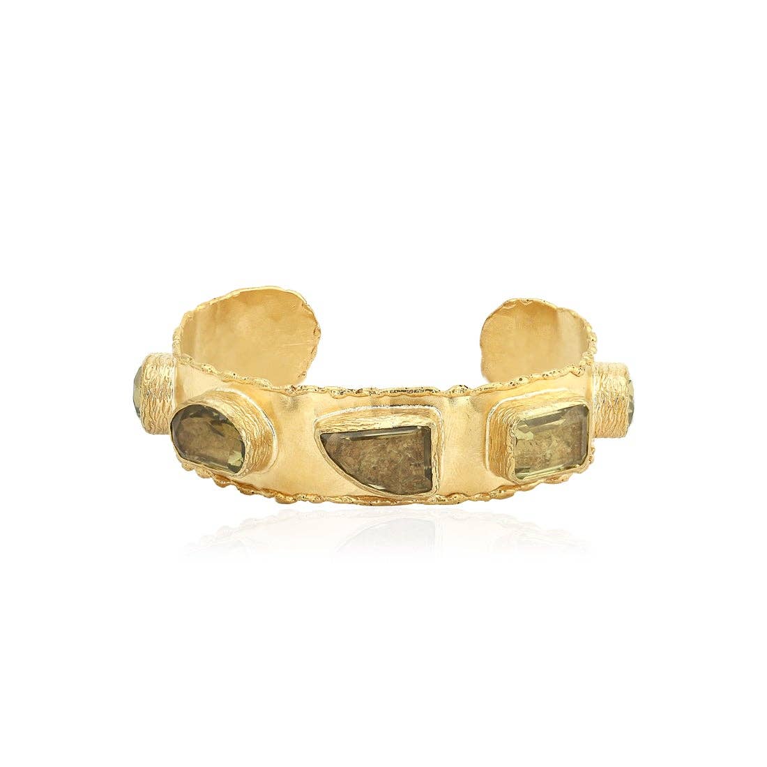 Chakarr Jewelry - 5-STONE NARROW CUFF