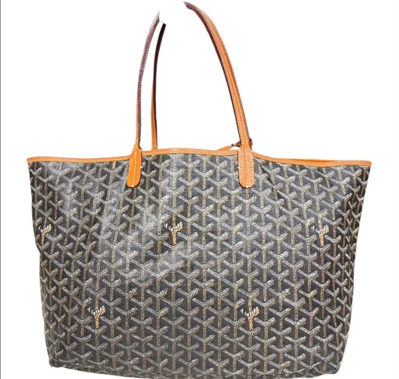 GOYARD Goyardine Saint Louis PM Black & Tan