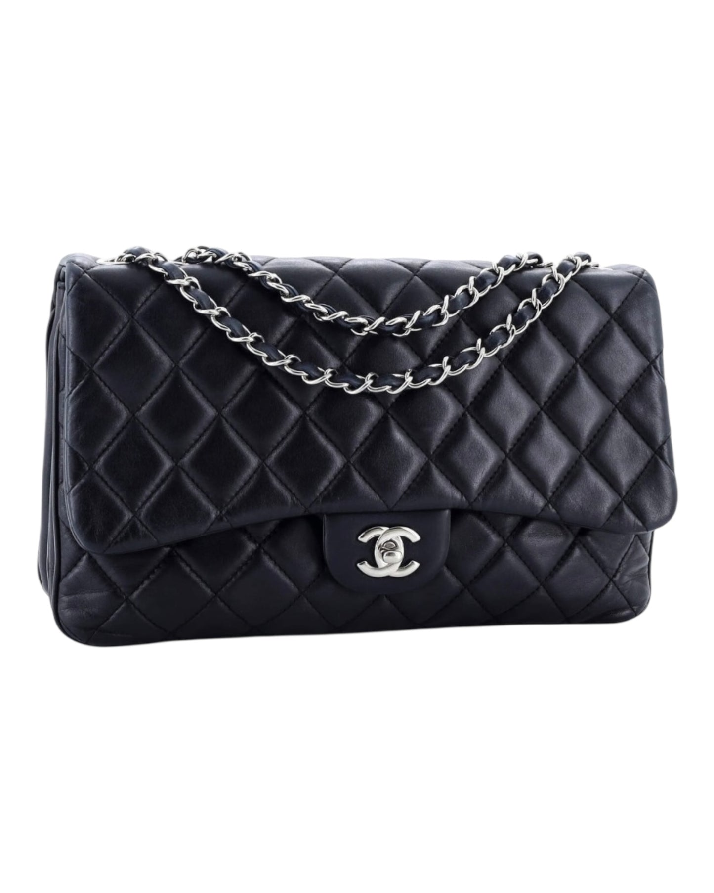 Chanel
3 Flap Bag NM Quilted Lambskin Jumbo