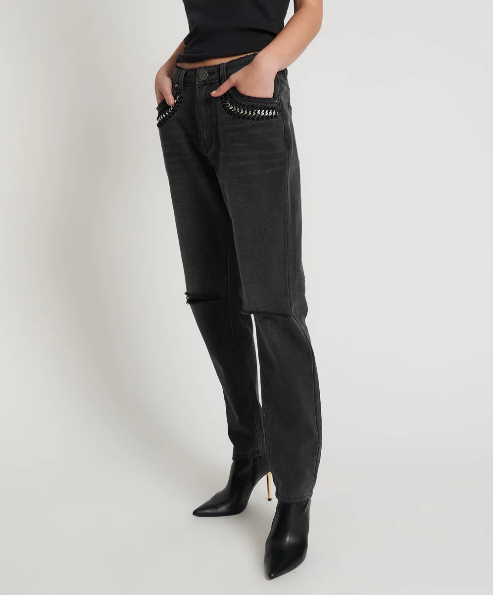 1982 High Waist Grey Balloon Jeans - One Teaspoon
