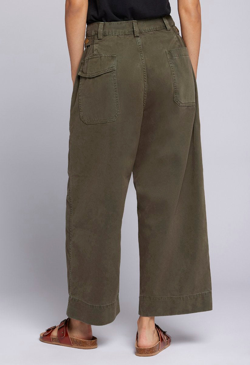 The Spectrum Basil Wide Leg Pant - Current/Elliot