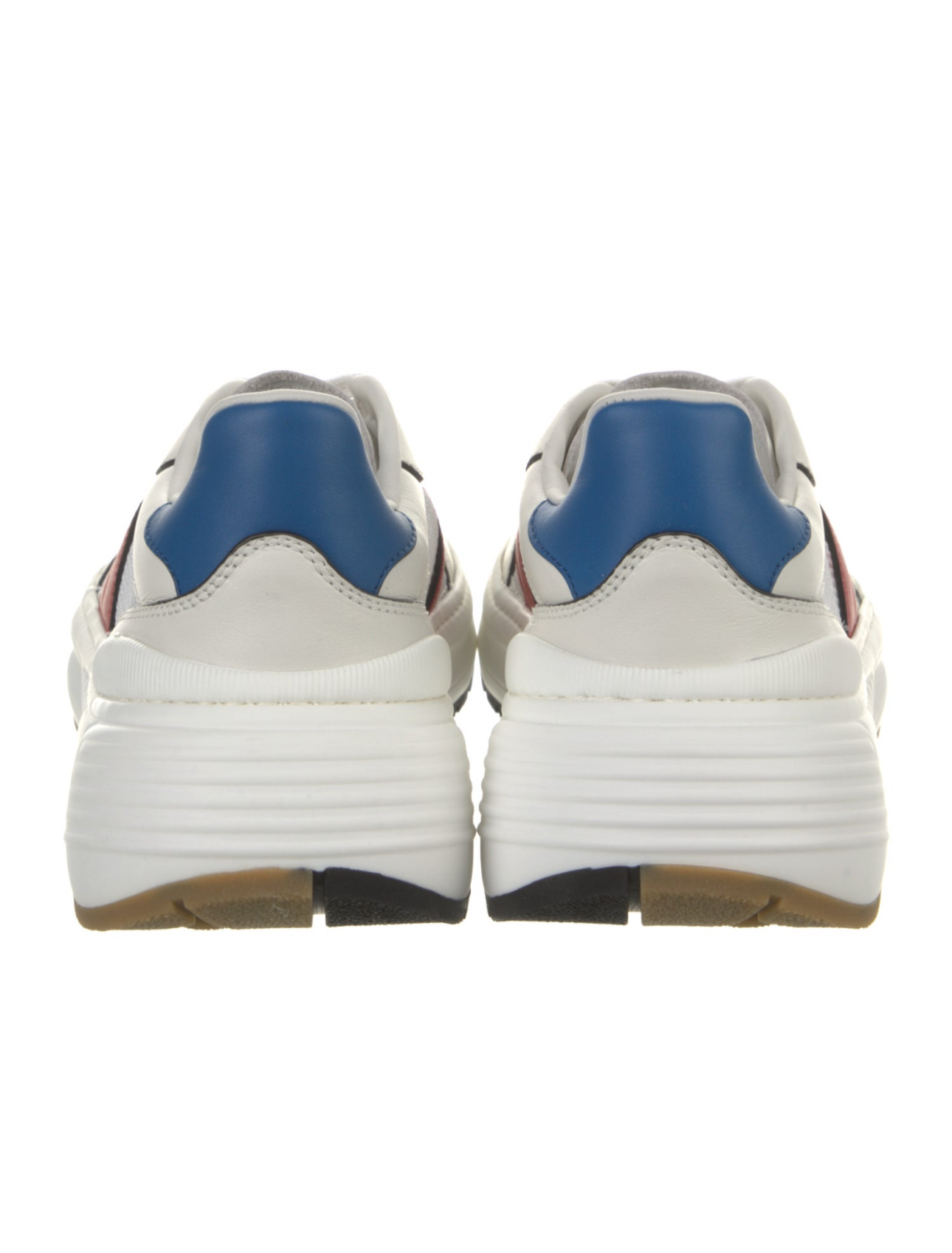 Bottega Veneta Leather Low Top Chunky Sneakers