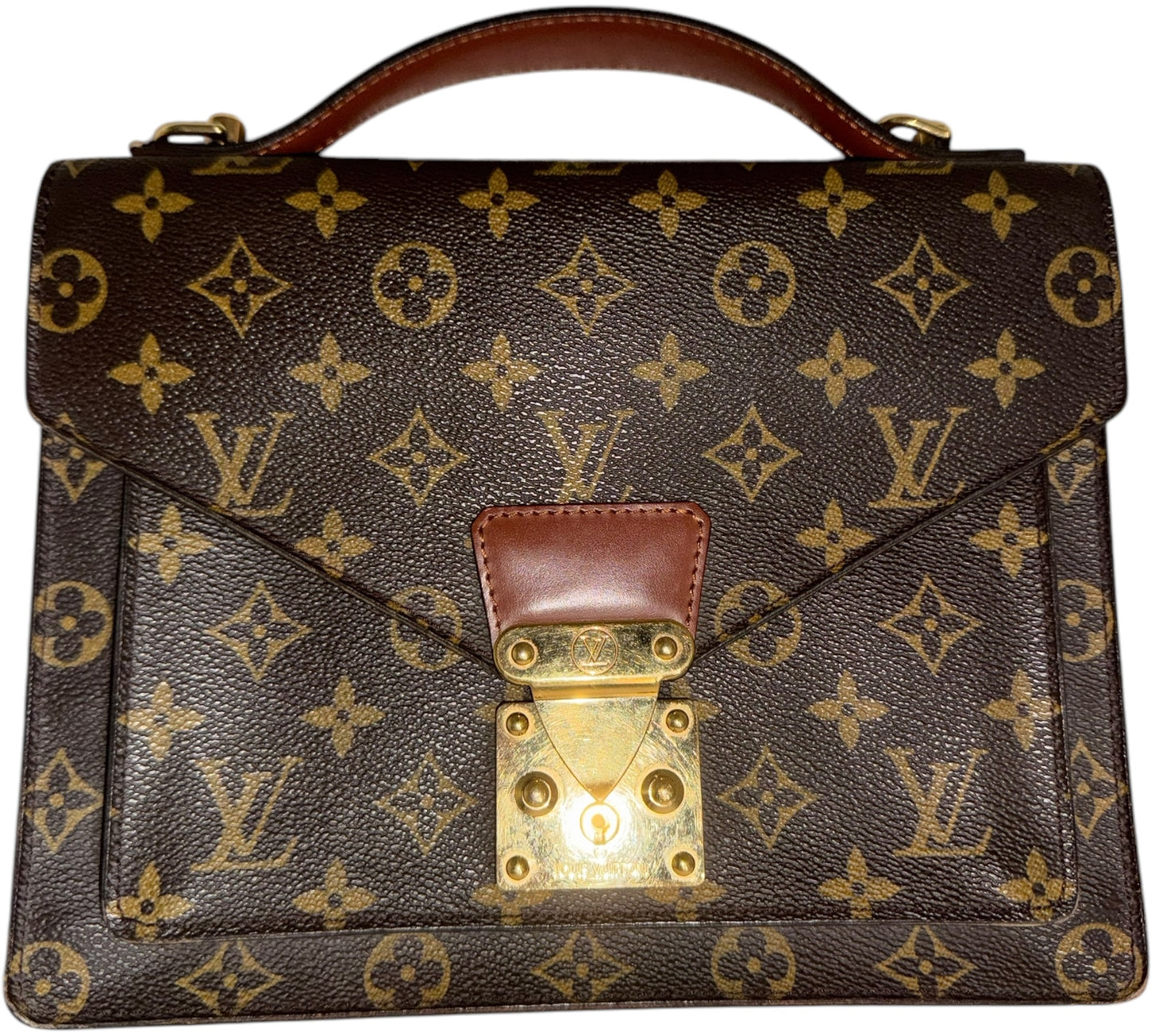 Louis Vuitton
Monceau Leather Handbag