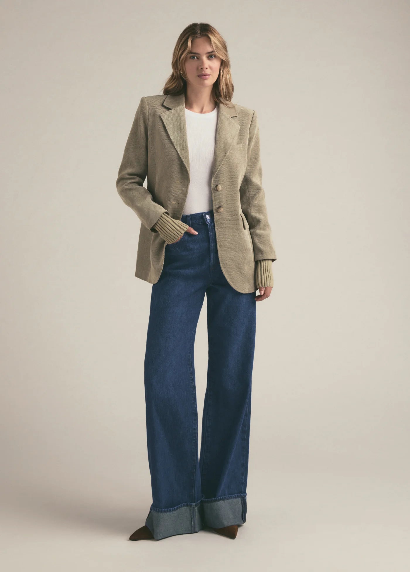 City Corduroy Blazer - Favorite Daughter