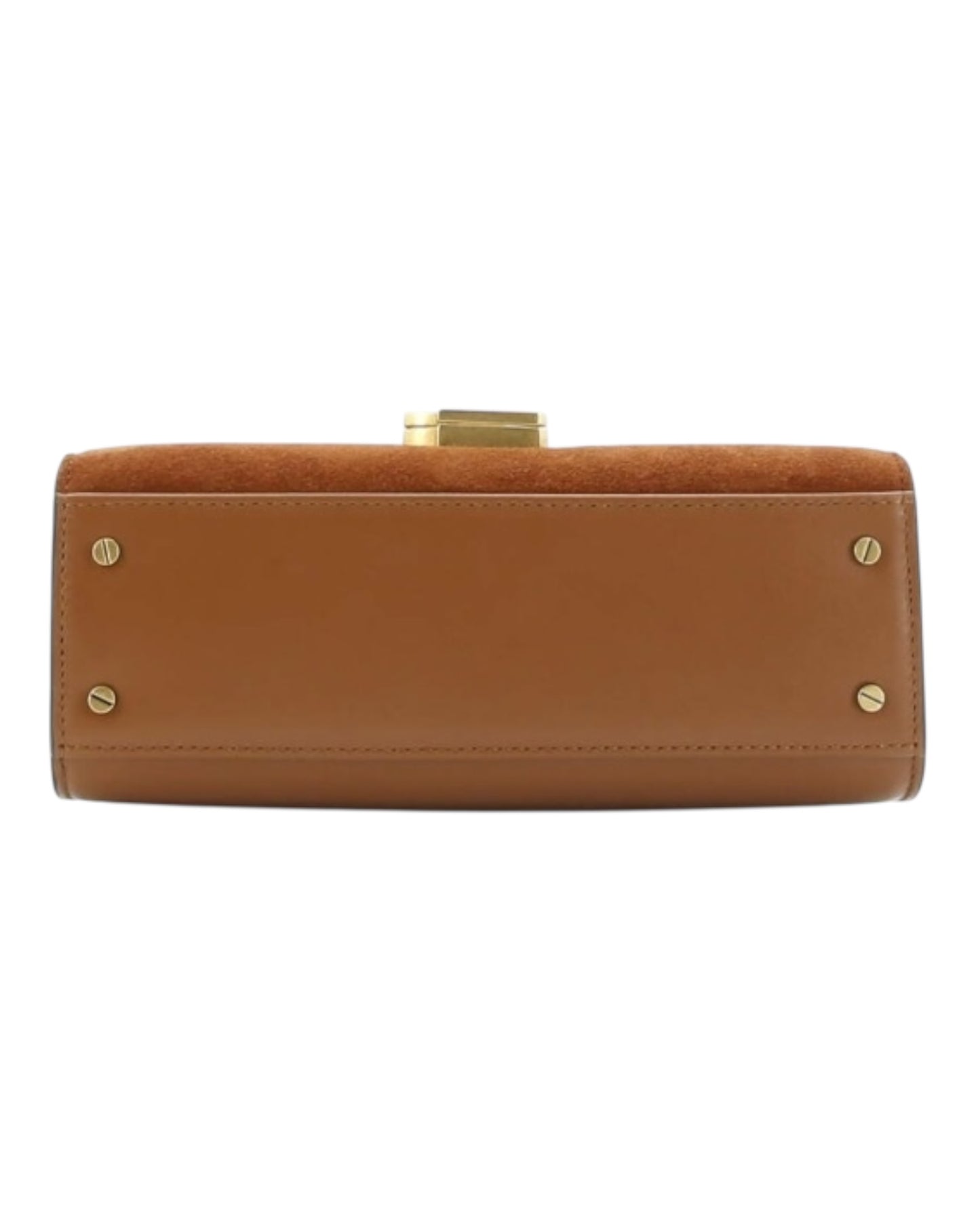 Saint Laurent Cassandra Mini YSL Top-Handle Crossbody Bag