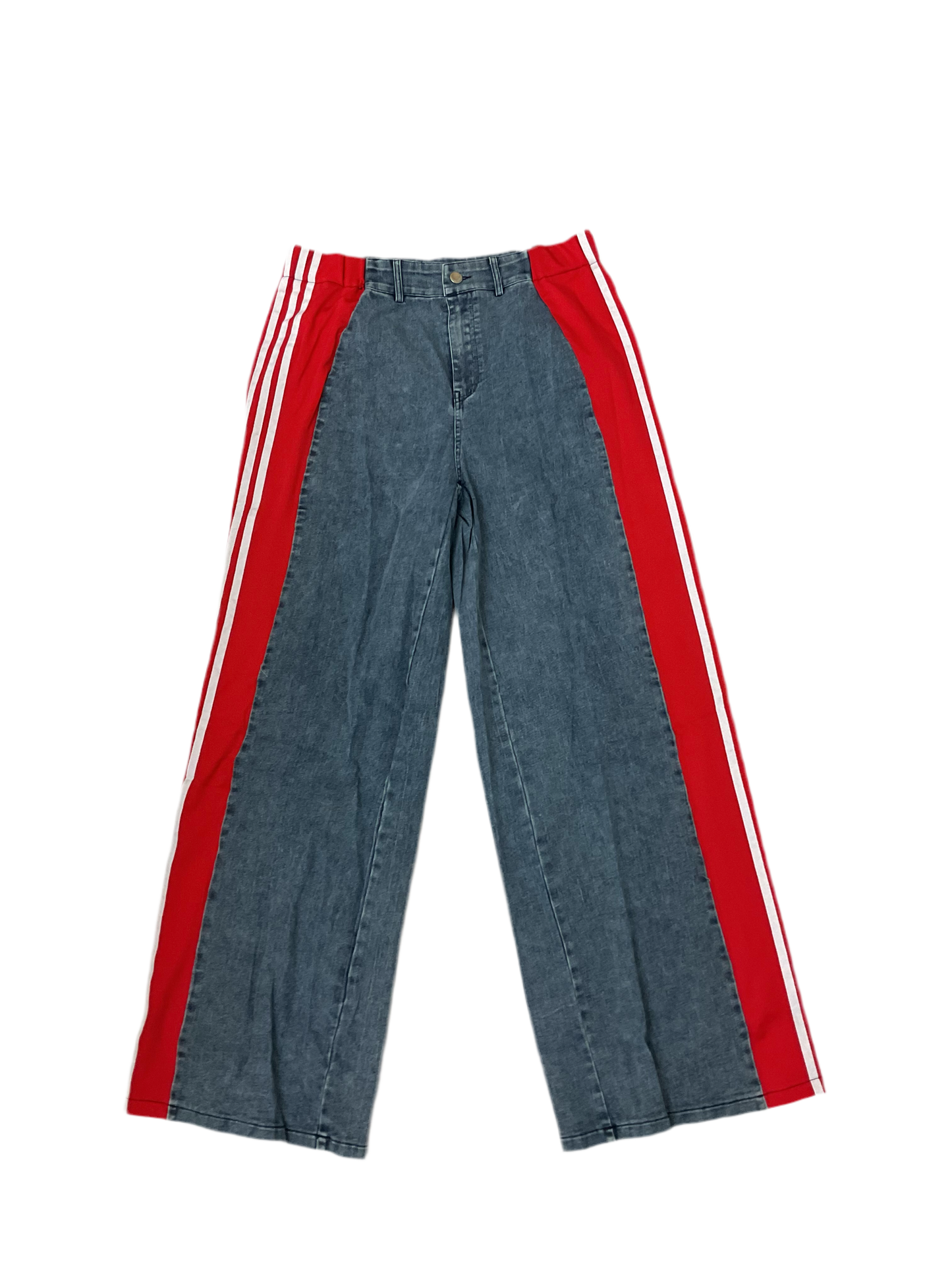 The F1 Straight Leg High Waisted “Sweatpant" Jeans