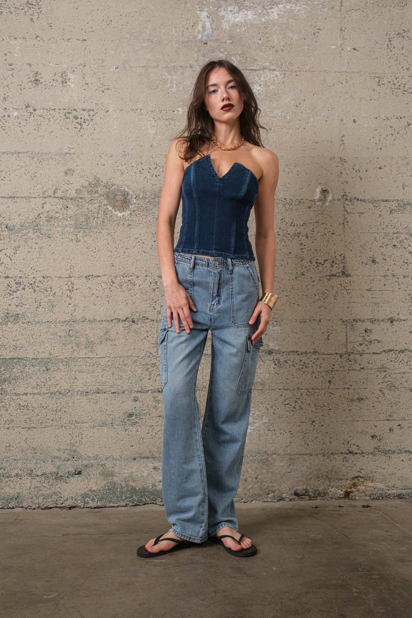Denim corset - Signature 8