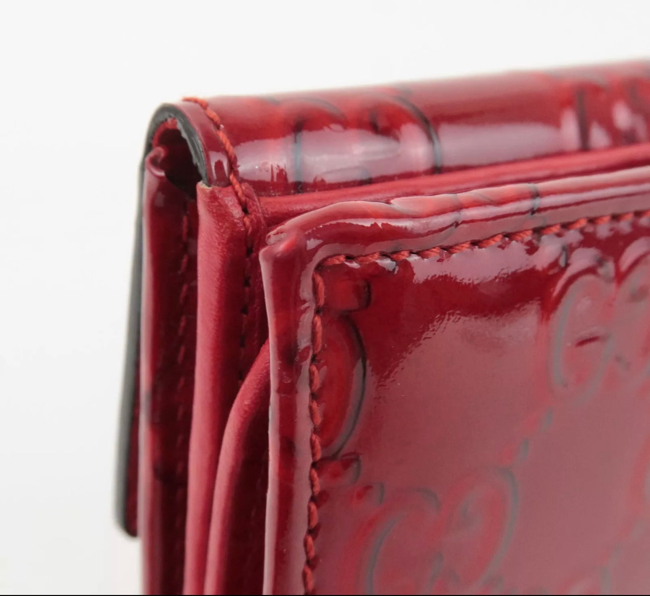Gucci- Patent leather wallet