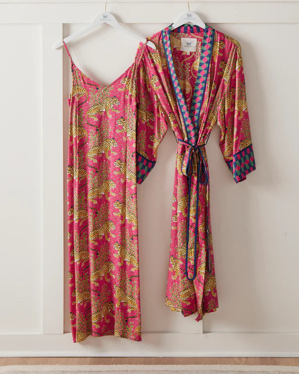 Bagheera - Satin Chic to Sleep Nightie - Print Fresh