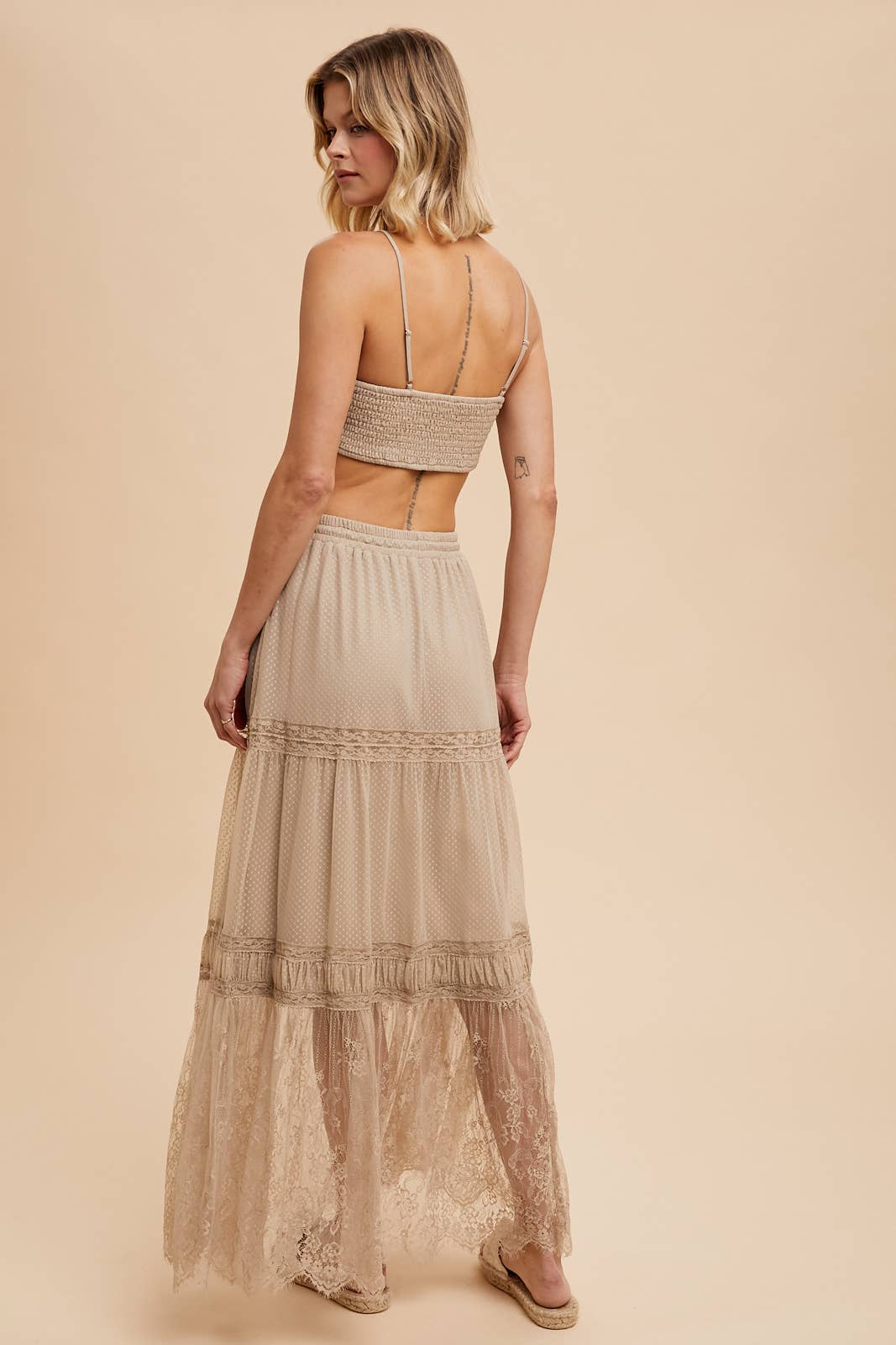 In Loom - SKIRT AND CROP TUBE SET