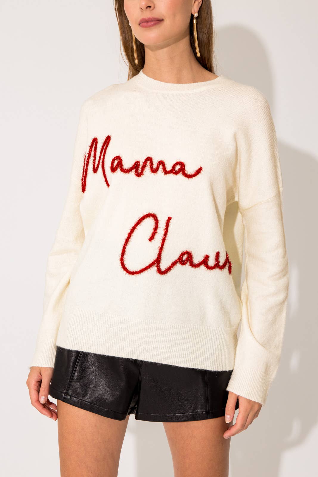 Mama Claus Pullover Sweater