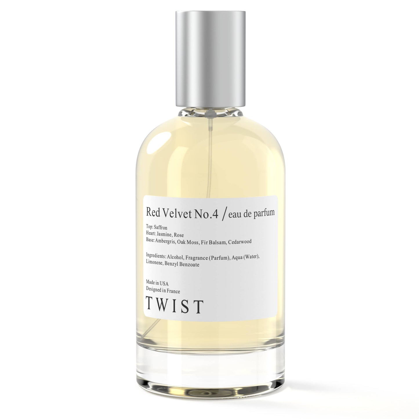 Twist Perfumes - Twist Red Velvet No. 4 Inspired by MFK Baccarat Rouge 540