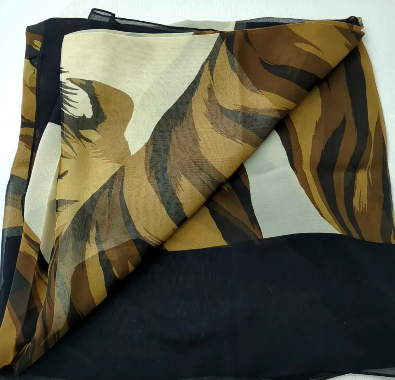 Saint Laurent Wild Elegance Scarf