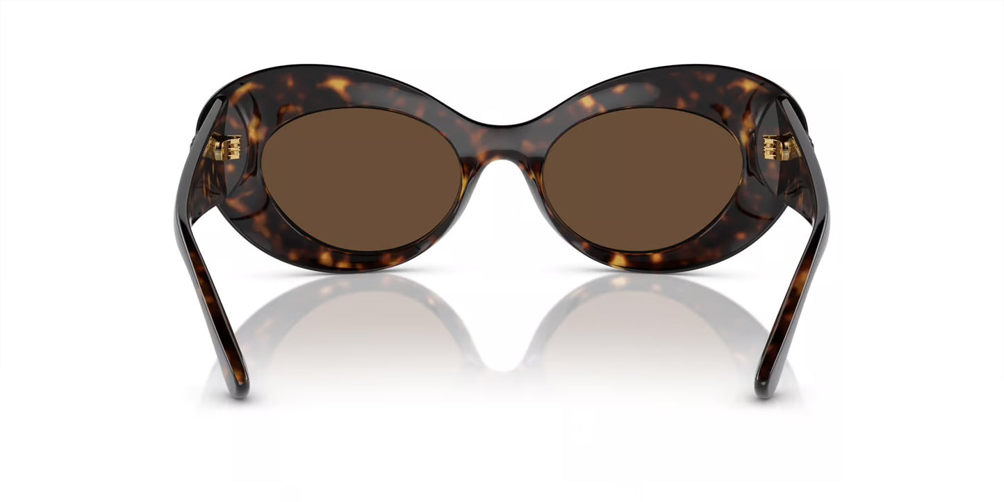 Versace Maxi La Medusa Black Oval Cat Eye