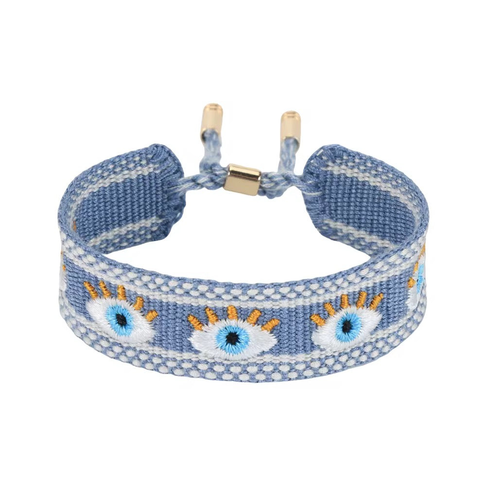 Woven Heart Charm Bracelet