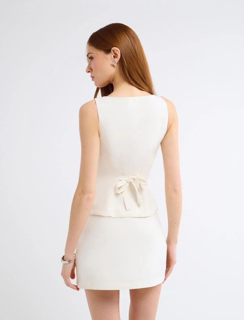 Everly Cream Top - Rumored