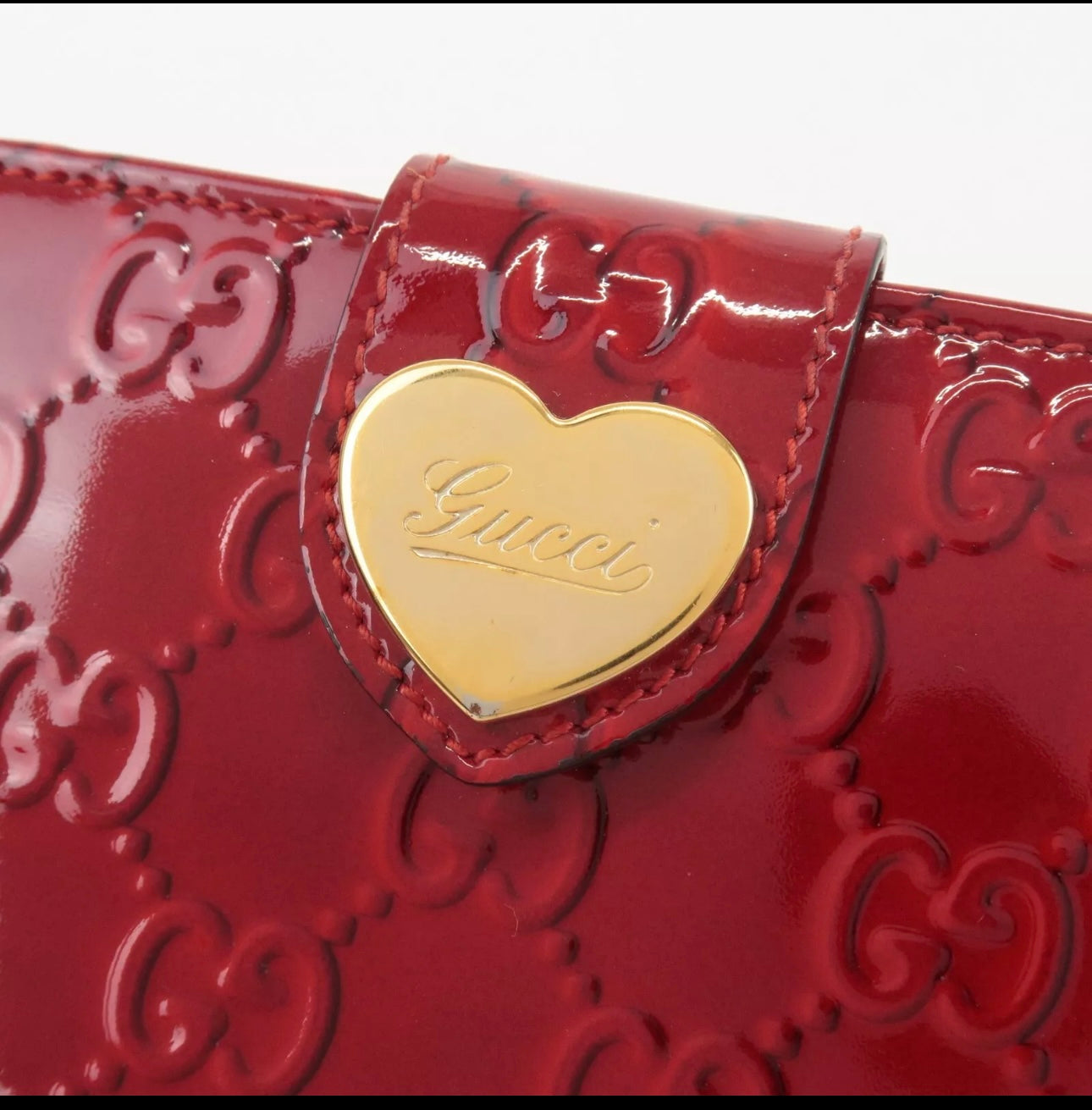 Gucci- Patent leather wallet