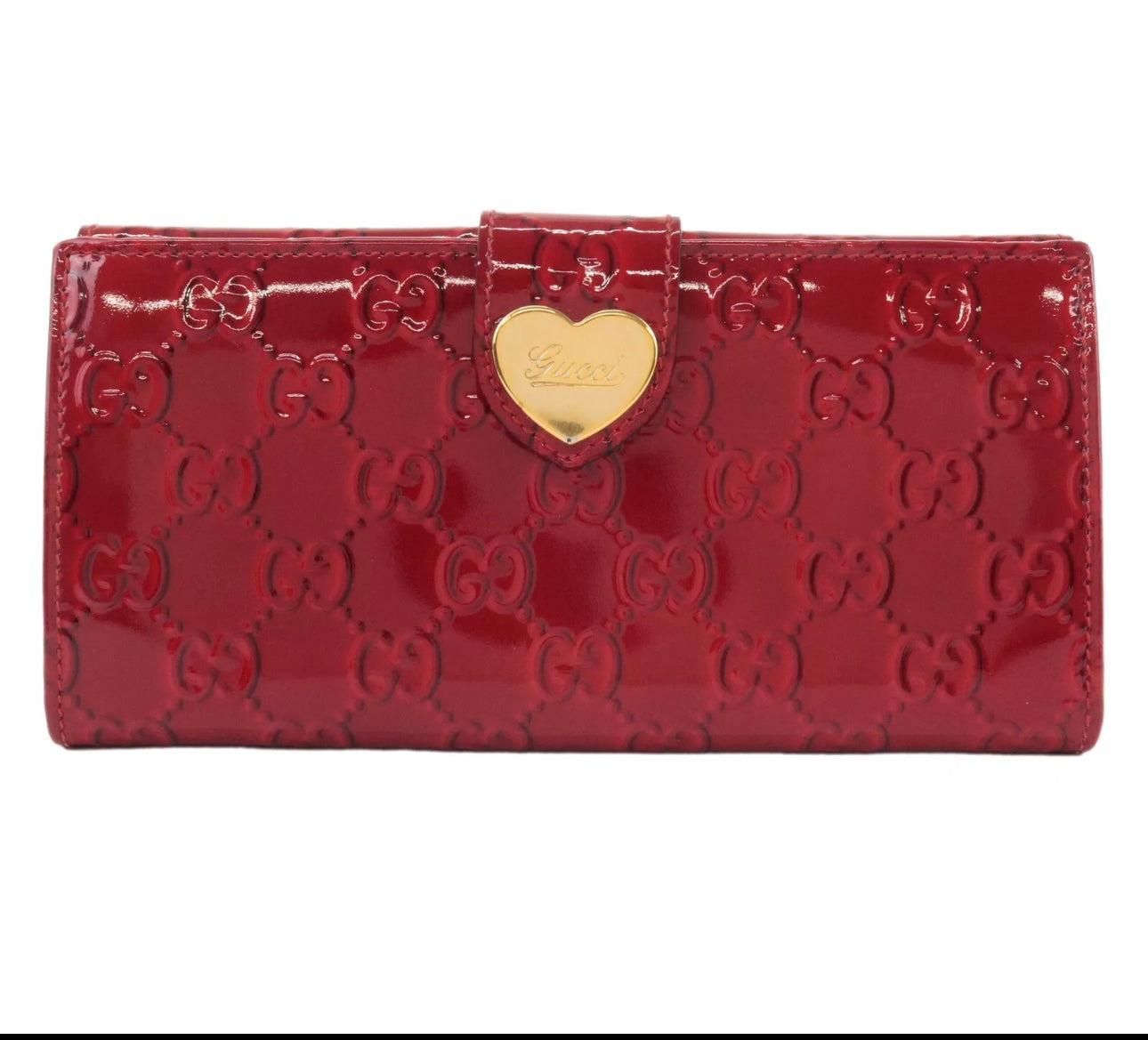 Gucci- Patent leather wallet
