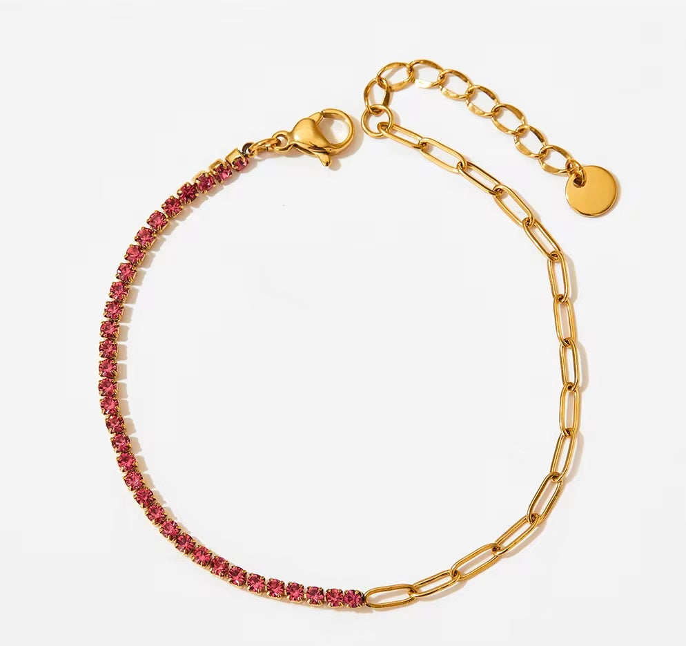 Link Up Tennis Bracelet