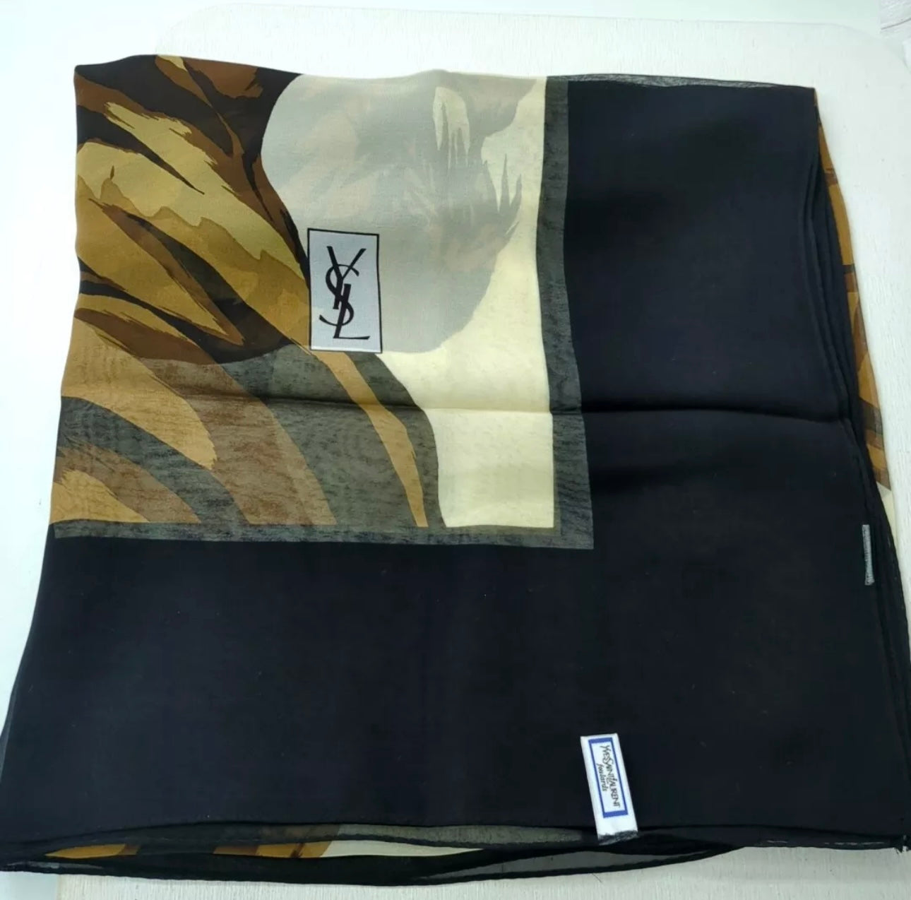 Saint Laurent Wild Elegance Scarf