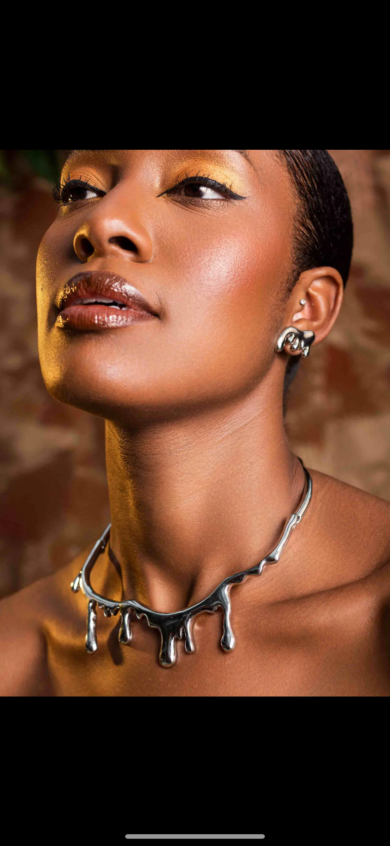 Zambia - Necklace Honey Silver