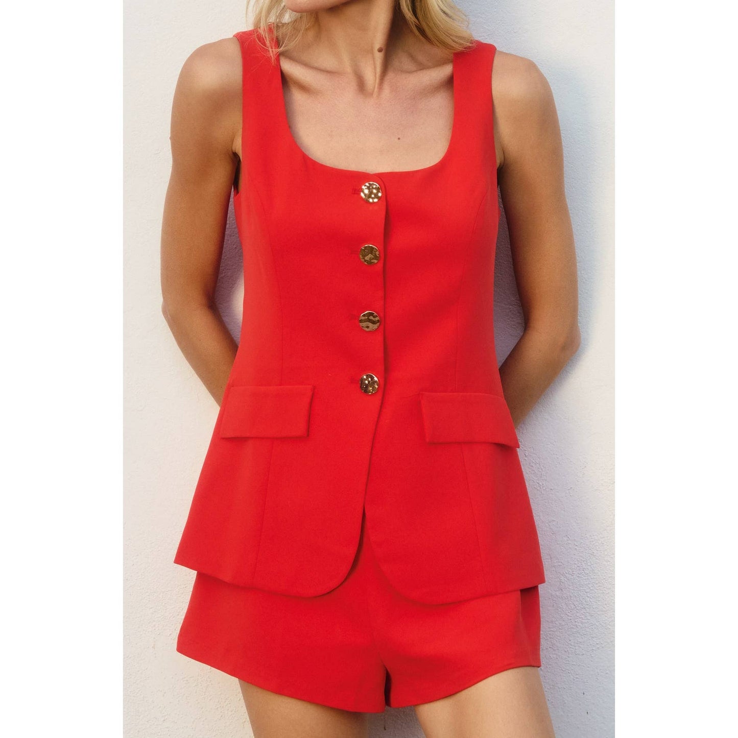 Razorback Red Romper