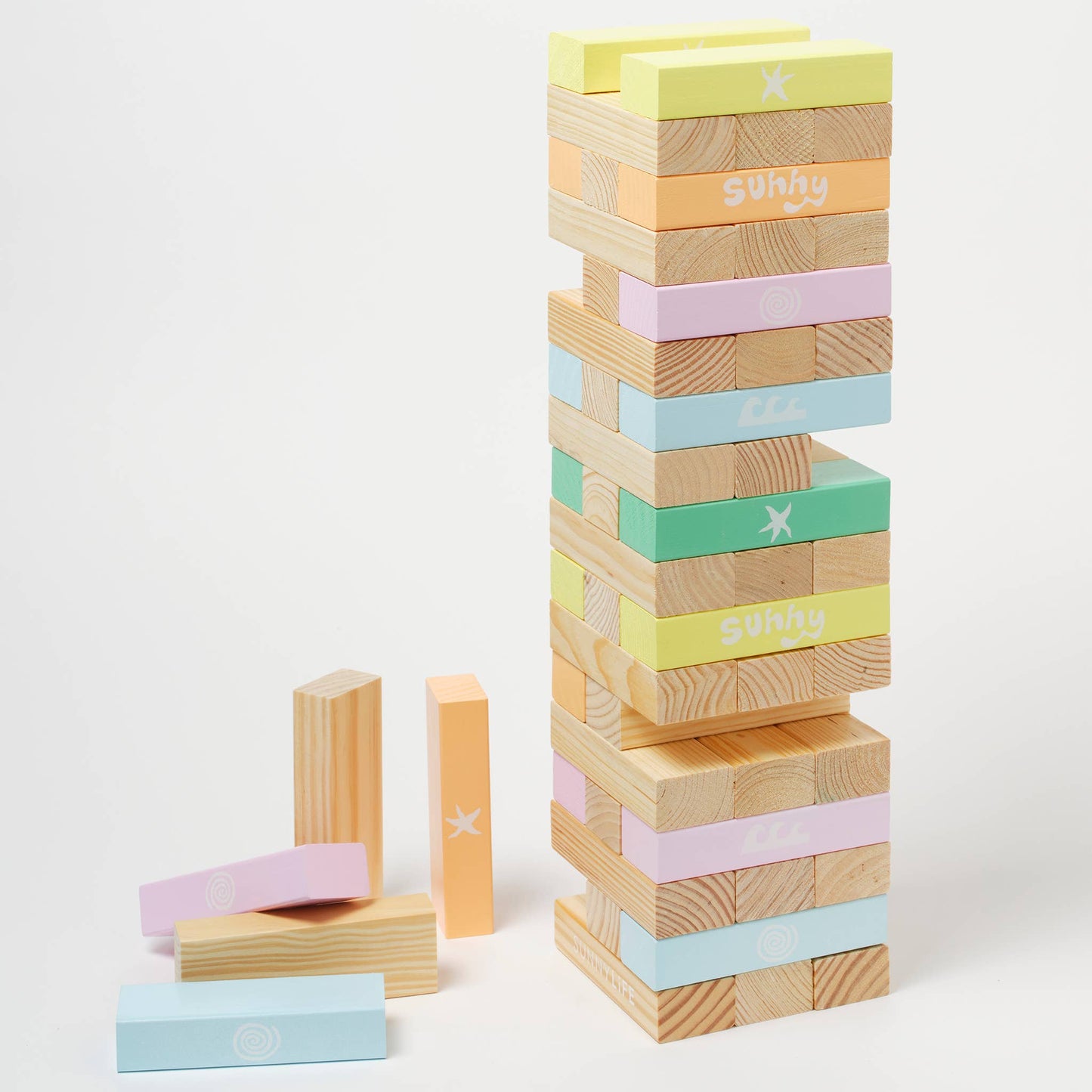 Sunnylife - Pool Side Giant Jumbling Tower Pastel Gelato