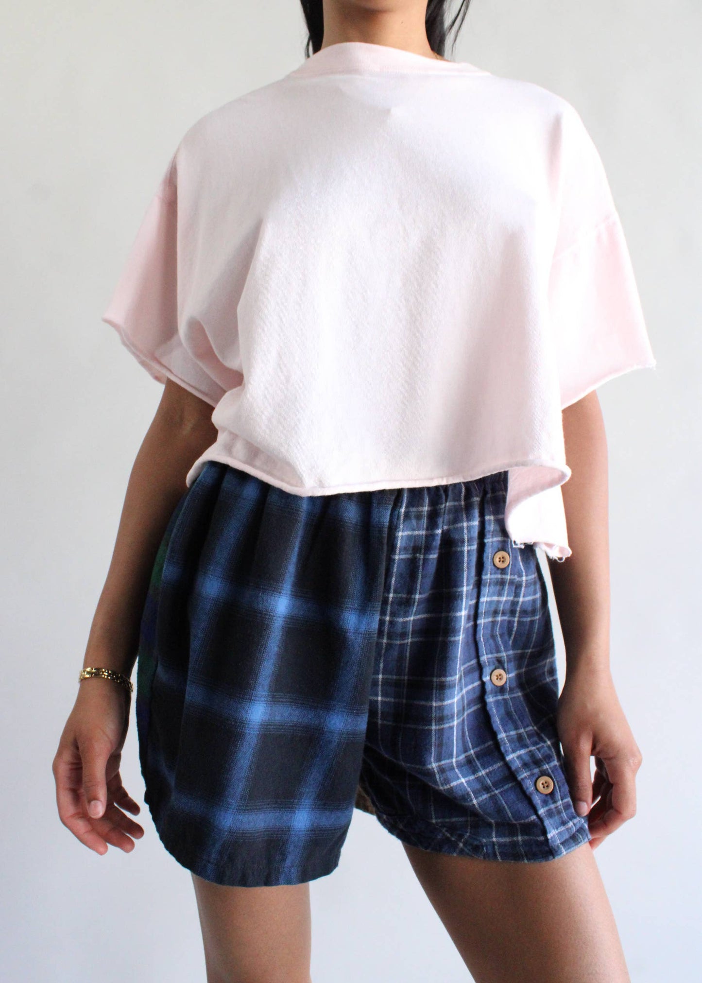 American Recycled Clothing - Flannel Shorts Bundle