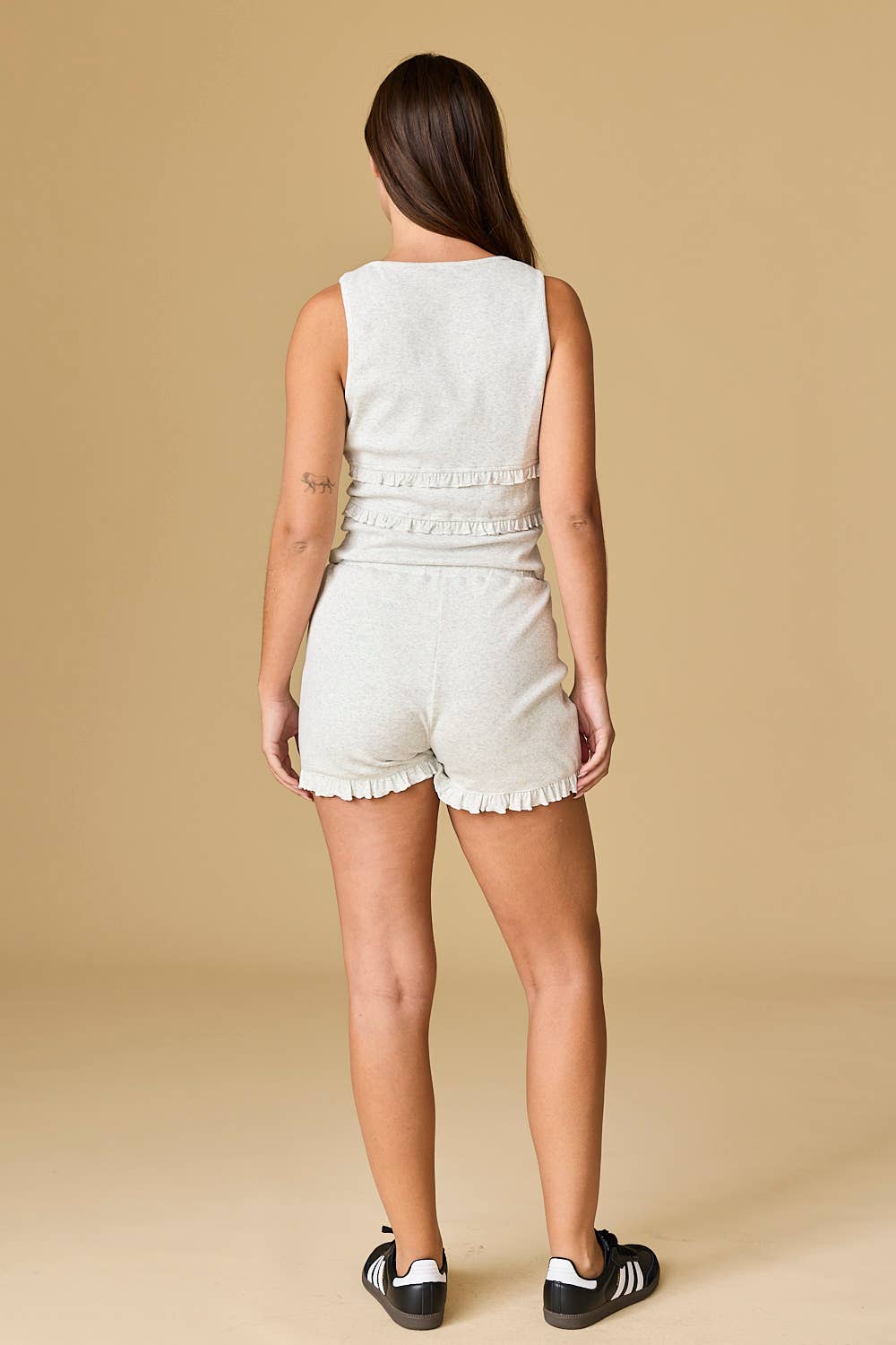Sarah Ruffle Knit Set