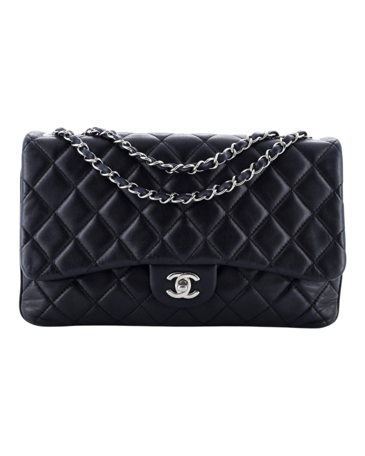 Chanel
3 Flap Bag NM Quilted Lambskin Jumbo