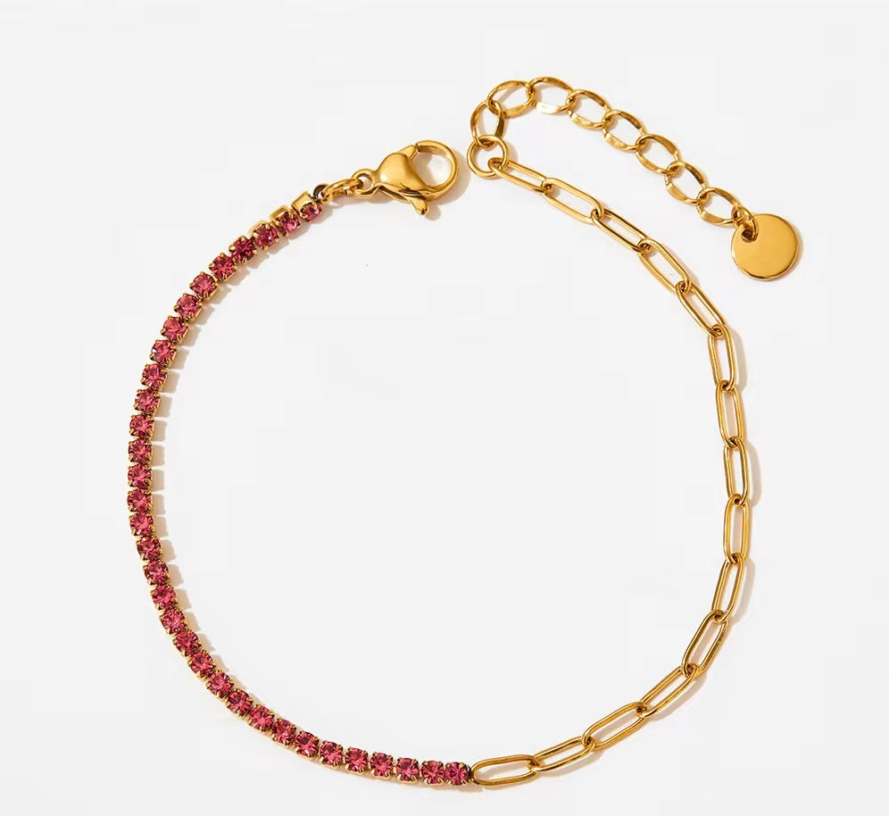 Link Up Tennis Bracelet