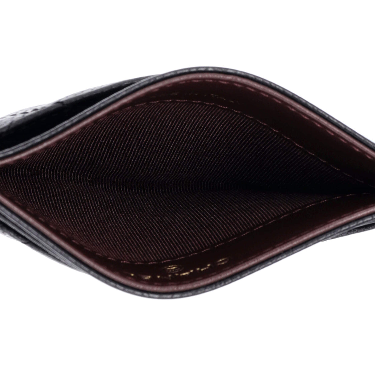 CHANEL
Caviar Quilted Card Holder Black