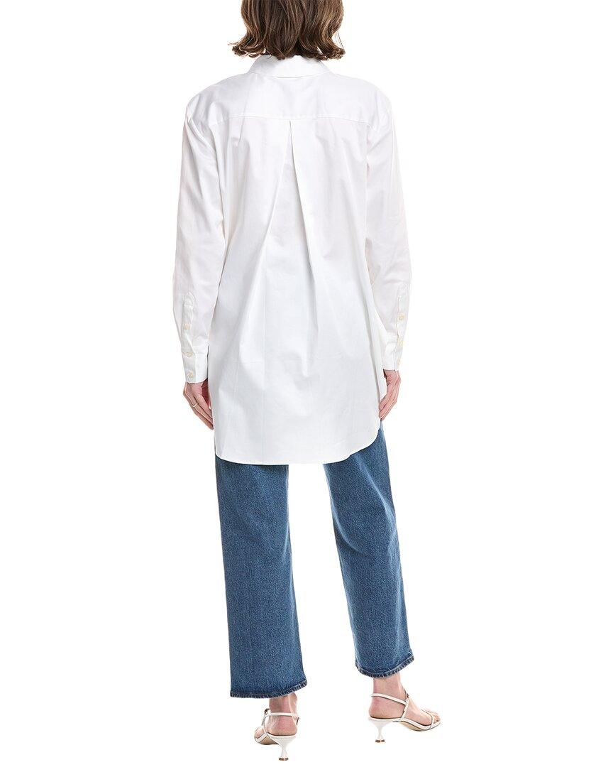 Kira Poplin High Low Fly Away Shirt